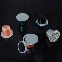 Capsules de Café Vides Jetables 100% Biodégradables, de Qualité Alimentaire Compatibles Nespresso