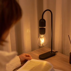 Modern Living Room Office Bedroom Desk Table Magnetic Floating <b>LED</b> <b>Light</b> Bulb Lamp - Product Image 3