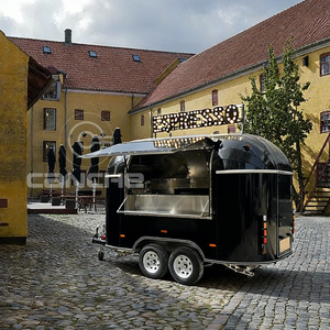 Mobile Concession Stand Food Truck <b>Grill</b> Burger Sandwiche Food Trailer Vehicle Catering Cart To Diverse Tastes - Product Image 1