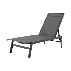<span class=keywords><strong>Chaise</strong></span> longue pliable d'extérieur en gros <span class=keywords><strong>pour</strong></span> usine, transat réglable à 5 positions avec maille respirante <span class=keywords><strong>pour</strong></span> <span class=keywords><strong>piscine</strong></span> et jardin - Product Image 3
