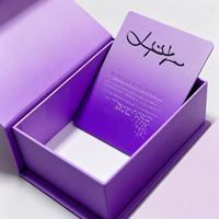 Ensemble de cartes d'affirmation de luxe avec boîte rigide et impression dorée pour femmes, soins personnels, auto-estime, cadeaux personnalisés