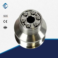 Polea de Supercargador Profesional de Precisión XBM XBM-25403 de 70 mm M111, Acero Inoxidable, Mecanizada por CNC, para Automóviles Mercedes-Benz