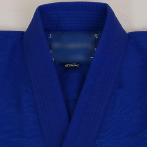 Conjuntos de Competición de Jiu-Jitsu Brasileño (BJJ) de Tejido Simple con Perlas y Tejido Dorado - Ropa de Artes Marciales Ligera 100% Algodón - Product Image 1