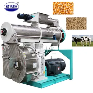 YUDA SZLH768 Animal Poultry Feed Milling Machine To Found Feed Making Factory For Feed Processing Machines