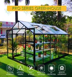 Eco-Friendly PRO SÉRIE EDIFÍCIOS DE JARDIM PRO SÉRIE GP935 6MM PC + 4MM PAINEL DE VIDRO ESTUFA - Product Image 2