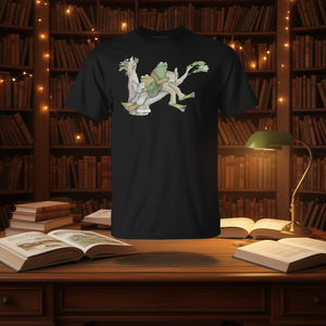 Camiseta Book Frog Toad Vintage Book Frog - Product Image 3