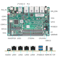 Linkleaps 3.5" SBC Baru 10th-Gen Intel Core I3/i5/i7 4 GbE LAN 6 COM M.2 SSD DDR5 64GB Double Channel SATA LVDS EDP