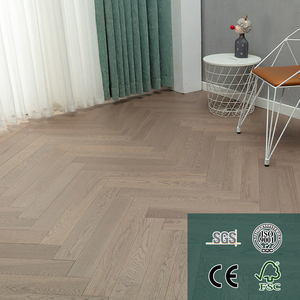<span class=keywords><strong>Parquet</strong></span> in Legno Ingegnerizzato Multistrato a Spina di Pesce in Rovere Chiaro Naturale, su Misura per Progetti di Pavimentazione Interna per Appartamenti - Product Image 2
