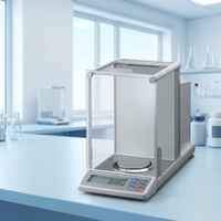 Balance analytique électronique de précision Longteng GH-252 série GH, 0,01 mg, pesée hydrostatique, 101 g, alliage d'aluminium