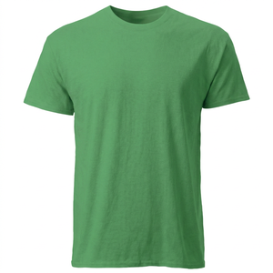 เสื้อยืดคอกลมแขนสั้นผู้ชาย ผ้าฝ้าย 100% 120 กรัม ระบายอากาศได้ดี เป็นมิตรกับสิ่งแวดล้อม ป้องกันรอยยับ ป้องกันการเป็นขุย ป้องกันการหดตัว รับสั่งทำ - Product Image 5