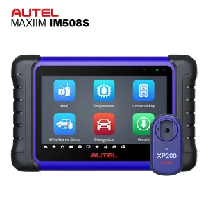 2024 Autel Maxxim IM508S obd2 ferramenta de programação de chaves automotivas mais programador Fob para todas as chaves perdidas analisador de fornecimento de serralheiro