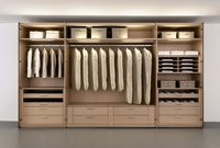 2024 nouveau design chambre vestiaire porte coulissante armoire pliante