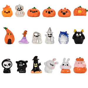 Decoraciones de Halloween 3D Calabaza Molde Jardín Snow Globe Elf Props Diy Accesorios - Product Image 2