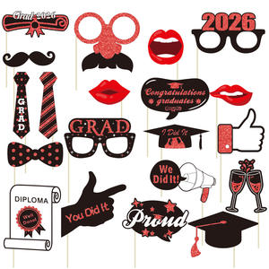 20 Accesorios Divertidos para Fotomatón <span class=keywords><strong>de</strong></span> Graduación 2026, Artículos para Fiestas <span class=keywords><strong>de</strong></span> Graduación Universitaria - Product Image 6