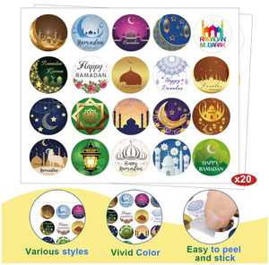 <span class=keywords><strong>Eid</strong></span>/ramadan Mubarak สายรัดข้อมือซิลิโคนป้ายดินสอสติกเกอร์มุสลิมอุปกรณ์สำหรับของขวัญสำหรับผู้ใหญ่เด็ก - Product Image 6