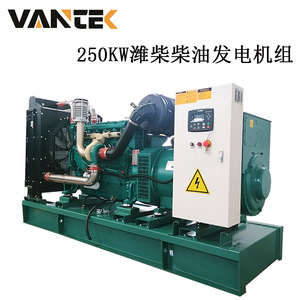 เครื่องกำเนิดไฟฟ้าดีเซล Jiangsu Wantai ขนาด 250 กิโลวัตต์ 400 โวลต์ 50 เฮิรตซ์ 1500 รอบต่อนาที พร้อมระบบ ATS สำหรับสำรองไฟฟ้าในโรงแรม - Product Image 2