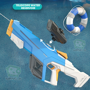 Pistola de Agua de Alta Capacidad con Batería, de Plástico ABS, con Modo Manual/Automático, Chorro de Alta Presión y Luces - Product Image 4