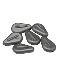 Plomb de pêche électrostatique personnalisable Zhihai, écologique, résistant à la corrosion, durable, modèles de 3oz à 46oz