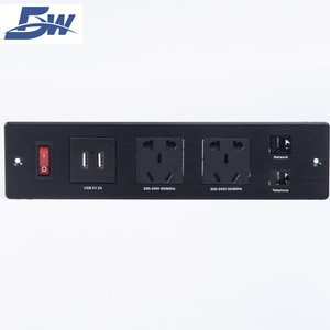 Sran — <span class=keywords><strong>prise</strong></span> de courant <span class=keywords><strong>murale</strong></span> multifonction avec port <span class=keywords><strong>USB</strong></span>, pour système de réunion - Product Image 1