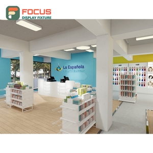 High End Wig Display Cabinet Wood Glass Multi Layer Shelf Drawer Hairpiece Display Cabinet Unit - Product Image 3