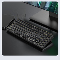 Customized Transparent Jelly Shine Keycaps Crystal Custom Set for Gaming Mechanical Laptop Keyboard Hot Swappable RGB Backlit
