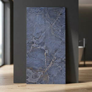 Fantasy Blue 800x1600mm Glazed Porcelain Tiles Blue Stone Finish For International Project Tenders - Product Image 2