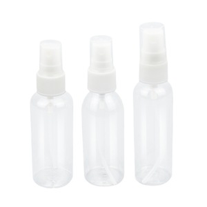 Botellas de spray para mascotas de 60 ml, con forma cilíndrica y pulverizador de bomba, para envasado de productos domésticos, material plástico. - Product Image 5