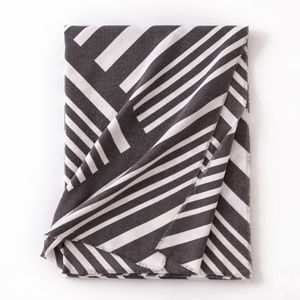 Bufanda de invierno gruesa y cálida a rayas, tipo cachemira, para mujer, chal de lujo personalizado con borlas, venta al por mayor directa de fábrica - Product Image 5