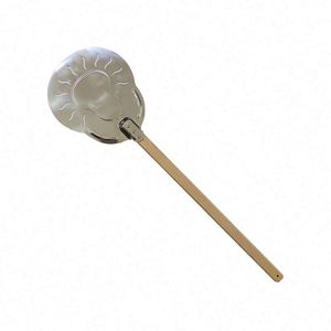 Utensilios de Cocina, Pala para Pizza, Accesorios de Cocina, Espátula Cuadrada Grande de 11'' para Pizza con Mango de Madera - Product Image 4