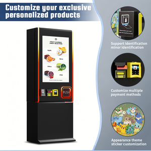 Distributeur automatique à faible taux de panne, économe en énergie, paiement par code QR, écran tactile <span class=keywords><strong>32</strong></span> pouces, SDK activé, gestion basée sur le cloud, ID - Product Image 2