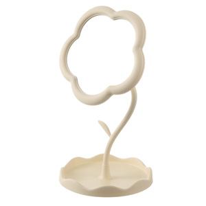 <span class=keywords><strong>Espejo</strong></span> de Pie Giratorio con Forma de Girasol para Maquillaje, de Plástico, para Dormitorio, Personalizable, al por Mayor - Product Image 1
