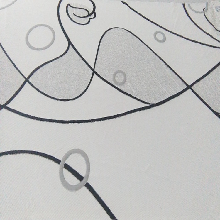 Г/кв. М Жаккардовый трикотажный полиэфирный матрас тикирующая ткань для латексного матраса