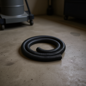 Ttake Flexible <b>Hose</b> For Cleaning Machines 1 Meter Length Black <b>Rubber</b> Tube - Product Image 3