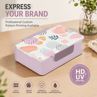 Boîte à lunch bento portable en PP de qualité alimentaire, anti-fuite, avec logo personnalisé, à succès, avec séparateur amovible pour la maison, le bureau et l'extérieur