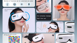 Massageador de Olhos com Segurança, Pressão de Ar, Música e Calor, Alivia a Tensão Ocular, Cuidado Digital com Vibração e Música - Product Image 2