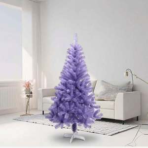 Nouveau Design Personnalisé Unique 60Cm à 300Cm Artificiel Violet PET Sapin de Noël - Product Image 1