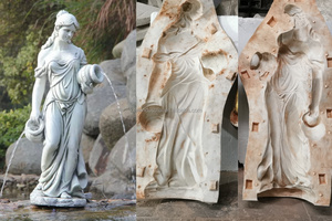 Khuôn điêu khắc Đức Mẹ Maria bằng thạch cao, khuôn Đức Mẹ, khuôn nhựa lớn 3D để đúc khuôn, hình dạng động vật, cơ quan - Product Image 5