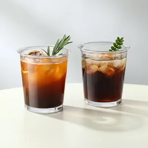 Vaso de Vidrio Pequeño Transparente, Taza de Café Americana, Vaso para Beber <span class=keywords><strong>Agua</strong></span>, Bebidas Frías, Jugos, Uso Doméstico, Alto Valor Estético - Product Image 5