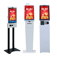 Quiosco Comercial de Autoservicio para Comida, Máquina de Pedidos Automatizados con Escáner 2D
