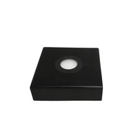 Affichage LED en bois avec adaptateur secteur, support de base de lumière blanche alimenté par USB avec 5 LED pour l'art du verre laser en cristal 3D