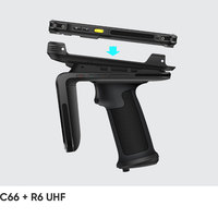 Chainway C66 teléfono inteligente resistente 1D/2D escáner de código de barras lector RFID UHF construido con Impinj E710 Indy Android computadora móvil