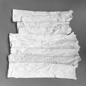 <b>Industrial</b> Cotton Waste Rags White T-Shirt Rags 100% Cotton Rags <b>Wiping</b> Cloths for <b>Industrial</b> Use Machine Workshop - Product Image 1