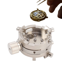 Pièces de montre sur mesure fraisage CNC base de mouvement de montre en acier inoxydable 304 poli brillant support de mouvement de montre de haute précision