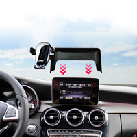 Support de téléphone portable GPS pour écran de tableau de bord de voiture pour Mercedes Benz Classe C W205 2015 2016 2017 2018 2019 2020 2021 4ème génération