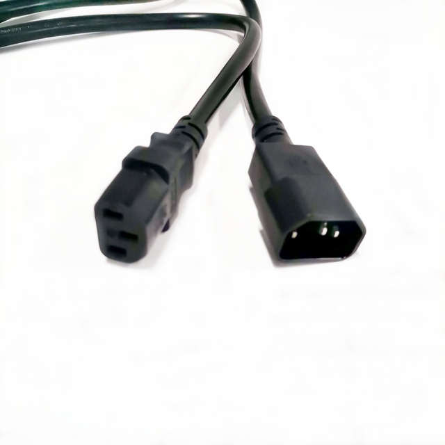 Customised Lengths IEC 320 C13 to C14 10A 18AWG AC Power Cord PDU to CPU Cables