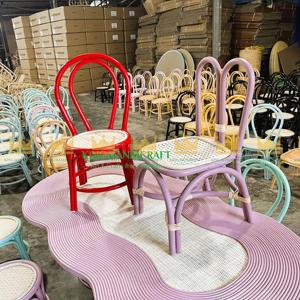 Chaise moderne, élégante et écologique en rotin pour enfants, salles de jeux, chambres, extérieur, intérieur, salon, cuisine, tous les jours - Product Image 2