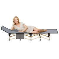 Lits de camping pliables portables JWW-031 pour adultes, lits de repos pour le bureau ou l'intérieur