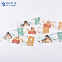 Billets à gratter à bas prix Impression Loterie Cartes à gratter Jeux de loterie Billets Gagner la carte
