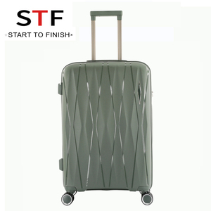 <span class=keywords><strong>Ensemble</strong></span> de bagages Premium PP de 3 <span class=keywords><strong>valises</strong></span> <span class=keywords><strong>rigides</strong></span> durables pour les voyages d'affaires et de loisirs, tailles cabine et bagage à main - Product Image 6