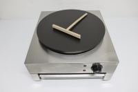 Crêpière électrique commerciale en acier inoxydable 220V/110V, machine à crêpes, prix compétitif, fabricant de crêpes et de gaufres